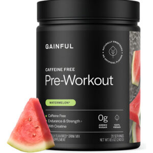 Pó Pré-treino Com Sabor De Melancia Sem Cafeína