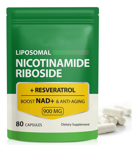 Suplemento Nad 900mg - Lipossômico Nicotinamida Ribosídeo N