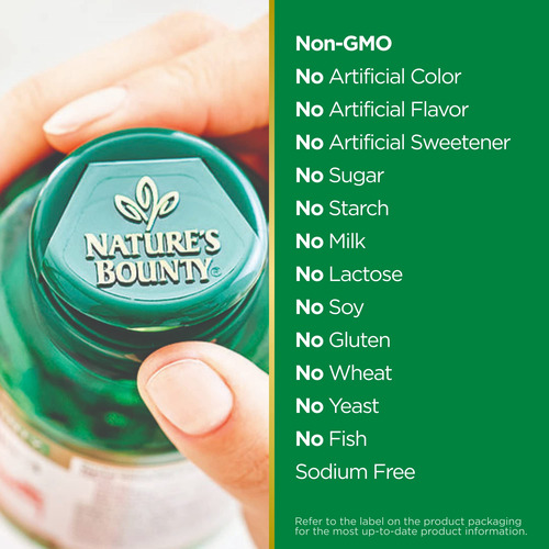 Suplementos Nature"s Bounty Luteína 40 Mg 30 Cápsulas Gelati - Imagem 3