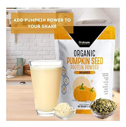 Proteína De Semente De Abóbora Probase Nutrition: Vegana - Imagem 7