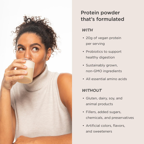 Proteína De Ervilha Vegana Jshealth Em Pó Com Sabor 1 - Imagem 2