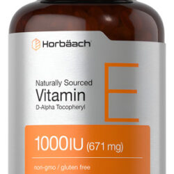 Supplement Horbäach Vitamin E 1000 Iu Softgels 60 Count