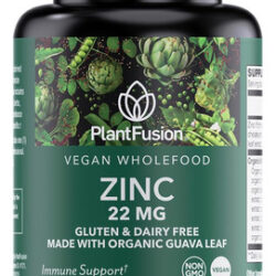 Plantfusion Vegan Zinc Supplements 22 Mg - Composto De Al...