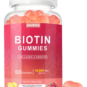 Suplementos Esverco Biotina 10000mcg Queratina E Colágeno Go