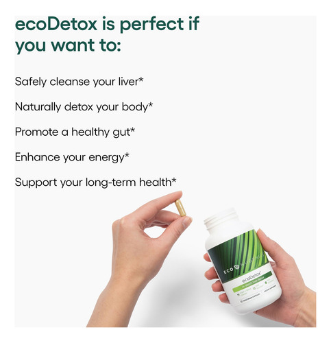 Suplemento Econugenics Ecodetox Para Desintoxicação Do Fígad - Imagem 10