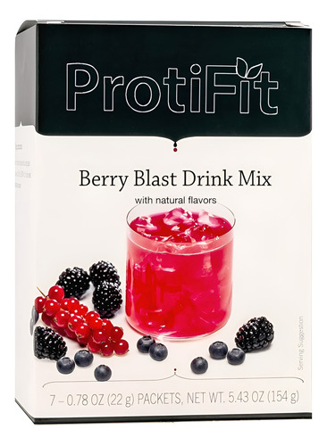 Bebida De Frutas Protifit High Protein Berry Blast 15g De Pr