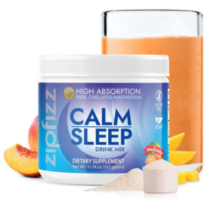 Suplemento Zipfizz Nightly Calm & Sleep Peach Mango 360-720m