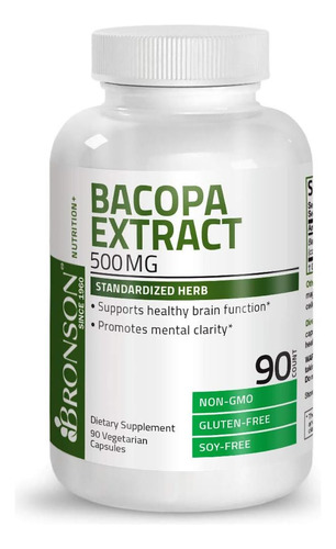 Extrato De Bronson Bacopa Monnieri 500 Mg - Promove Clareza - Imagem 14