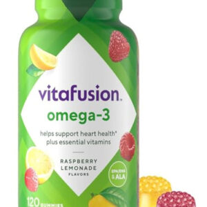 Vitaminas De Goma De Ômega-3 Vitafusion Limonada De Frutas