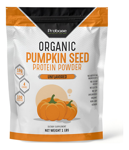 Proteína De Semente De Abóbora Probase Nutrition: Vegana