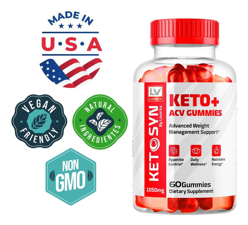 Livorka Pacote 3 Gominhas Ketosyn Acv Para Keto - Imagem 11