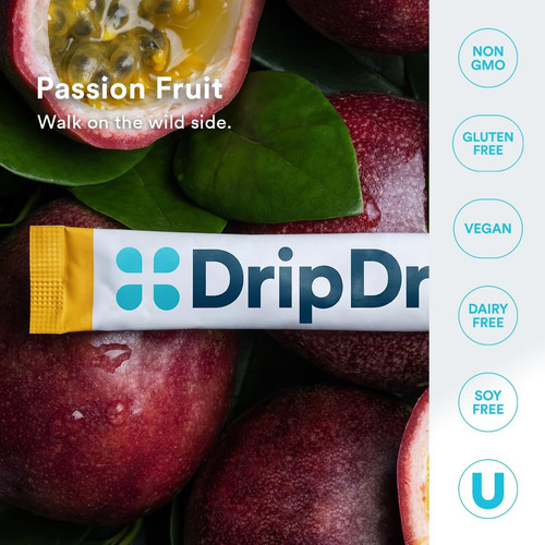 Hidratação Dripdrop - Maracujá Zero Açúcar - Mix De Bebida E - Imagem 17