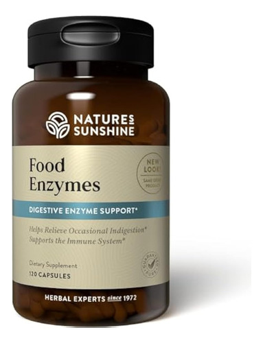 Enzimas Alimentares Nature"s Sunshine - Suporte Digestivo