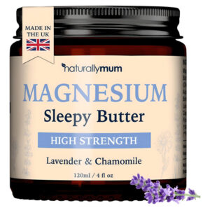 Creme Tópico De Manteiga De Magnésio Naturallymum 400ml