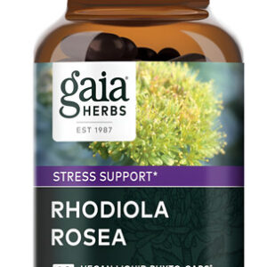 Gaia Herbs Rhodiola Rosea Suporte Ao Estresse Para Apoiar E