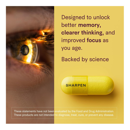 Tally Health Sharnen-suplemento Cerebral Para Foco Memória - Imagem 2