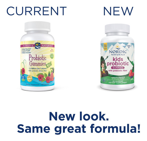 Gomas Probióticas Nordic Naturals Kids Nordic Flora 60 Quila - Imagem 5