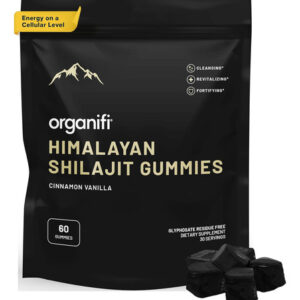 Organifi - Shilajit Gummies - Ajuda A Manter A Energia Na...