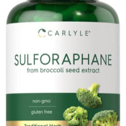 Suplemento Carlyle Sulforaphane 180 Cápsulas De Semente De B