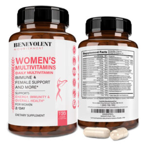 Suplemento Multivitamínico Benevolent Nutrition Women 120 Ca