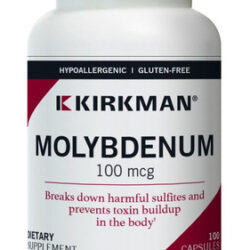 Suplemento Kirkman Molibdênio 100mcg 100 Cápsulas