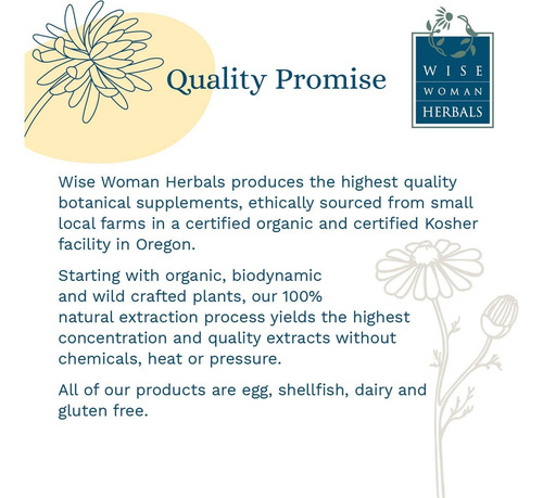 Wise Woman Herbals - Cápsulas De Genciana E Calota Craniana - Imagem 3