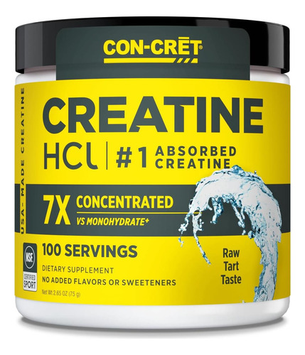 Pó De Creatina Hcl - Energia Sem Aditivos