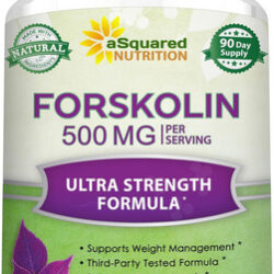 Forskolina 500 Mg Força Máxima 180 Cápsulas