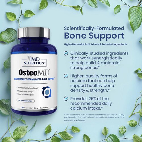 Suplemento 1md Nutrition Osteomd Bone Support 90 Cápsulas - Imagem 5