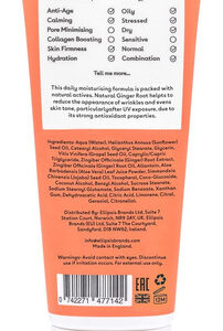 Q + A Hidratante Diário De Raiz De Gengibre. Um Hidratante F