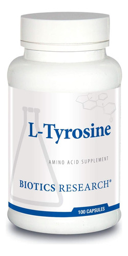 Biotics Research L-tirosina 500 Mg Suplemento De Aminoácido