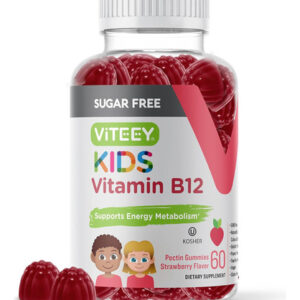 Vitamina B12 Sem Açúcar Para Crianças 1000 Mcg - Impulsiona