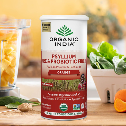 Suplemento Orgânico De Casca De Psyllium Indiana Em Pó 300ml - Imagem 3