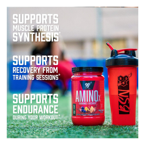 Bsn Amino X Recuperação Muscular E Pó De Resistência Com 10 - Imagem 3