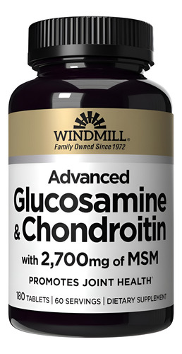 Vitaminas Naturais De Moinho De Vento Avançado Glucosamina E