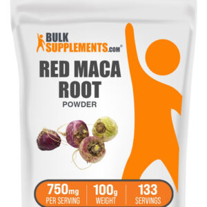 Suplemento De Maca Bulksupplements.com Maca Vermelha Em Pó 1