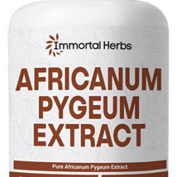Suplemento Immortal Herbs Africanum Pygeum 500 Mg 150 Cápsul