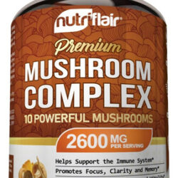 Nutriflair Suplemento De Cogumelos 2600mg 90 Cápsulas - 10