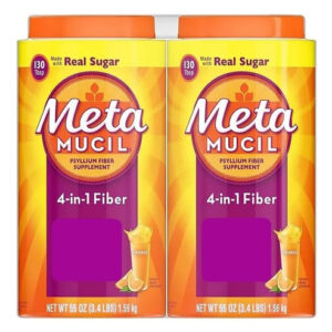 Metamucil Fibra 4 Em 1 Com Açúcar Real Sabor Naranja