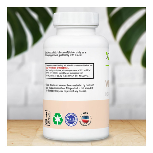 Suplemento Xtravit Vitamin D Vitaminas Naturais Para Homens - Imagem 12