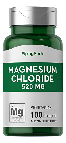 Cloreto De Magnésio 000052 Kg Por Comp. 100 Comprimidos