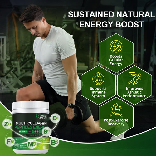 Nature Target Multi-collagen-peptides-powder Colágeno Com + - Imagem 6
