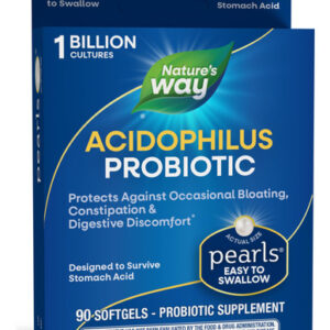 Suplemento Nature&quots Way Probiotic Pearls Acidophilus 90 Soft