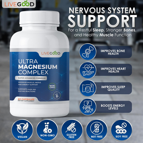 Livegood Ultra Magnesium Complex Fórmula Avançada Para Supo - Imagem 8