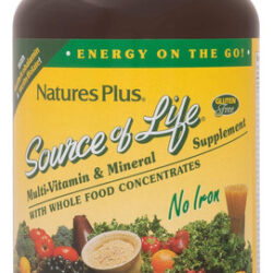 Suplemento Naturesplus Source Of Life Sem Ferro 180 Comprimi