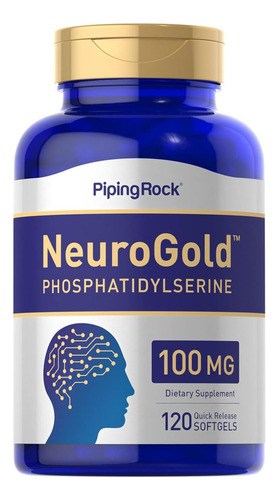 Suplemento De Fosfatidilserina Piping Rock 100mg 120 Cáp