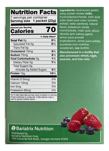Bebida De Frutas Protifit High Protein Berry Blast 15g De Pr - Imagem 2