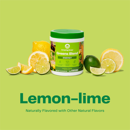 Suplemento Amazing Grass Green Superfood Energy 30 Porções - Imagem 5