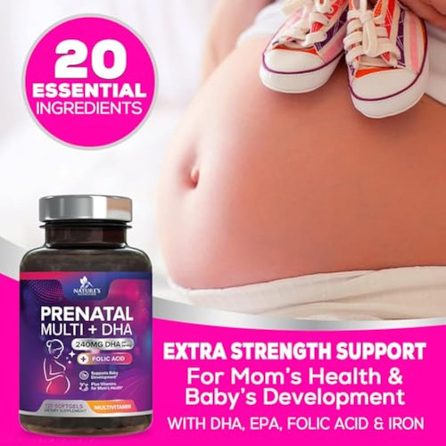 Multivitamínico Pré-natal Feminino Com Ácido Fólico + - Imagem 6