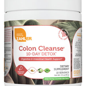 Zahler Colon Cleanse De 10 Dias De Desintoxicação Sabor De E